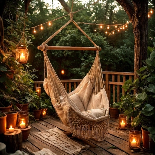 Boho-stil til interiør og terrasse