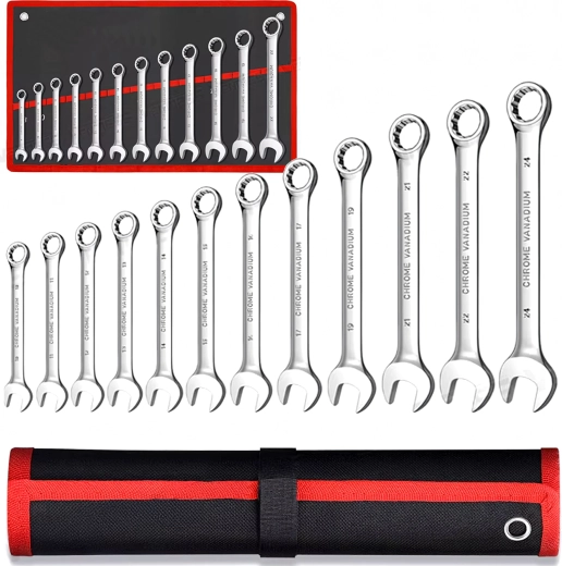 Robust CrV-stål og orden i etuiet