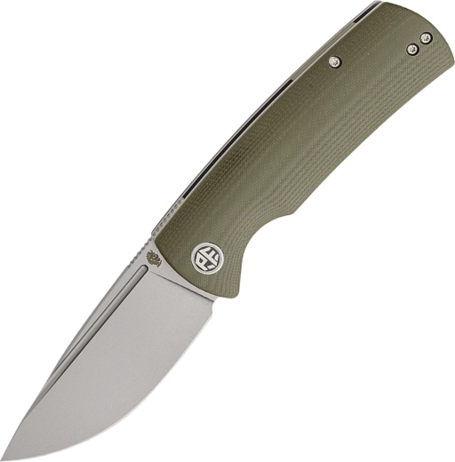 Foldekniv Petrified Fish Beluga, grøn G10, K110 Drop Point