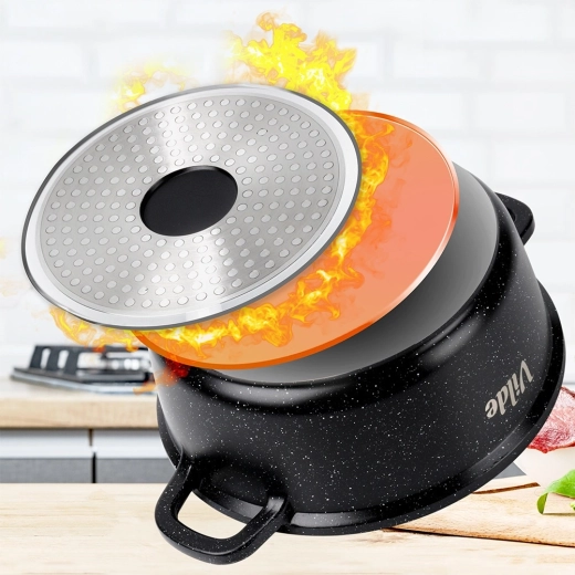 Kompatibel med alle typer komfurer inkl. induktion