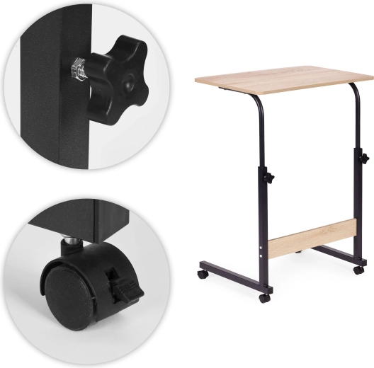 Trinløs højdejustering for ergonomi