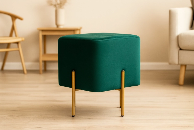 Guldmetalben med stabil støtte