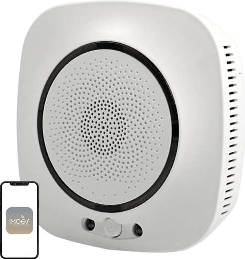 Kulilte-detektor Moes WSS-CO Wi‑Fi - 1 stk.