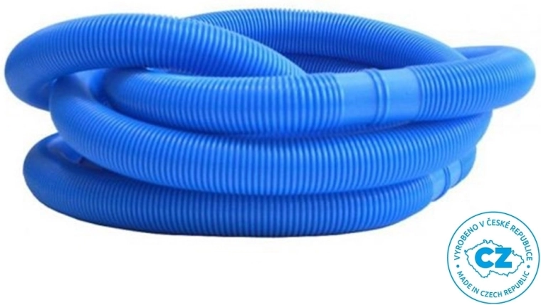 Poolslange 38 mm (6/4") 10 m, blå
