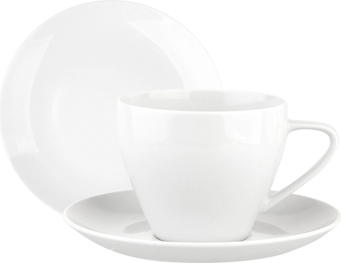 Kaffeservice MariaPaula Moderna hvid 18 dele (til 6 personer)