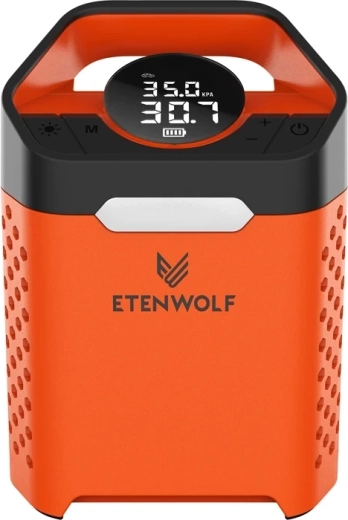 Autokompresor ETENWOLF V3 med batteri på 7800 mAh