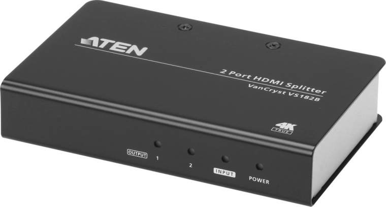 ATEN True 4K HDMI-splitter med 2 porte