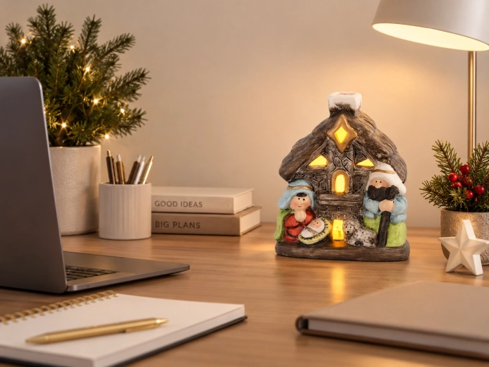 LED-belysning for en hyggelig julestemning