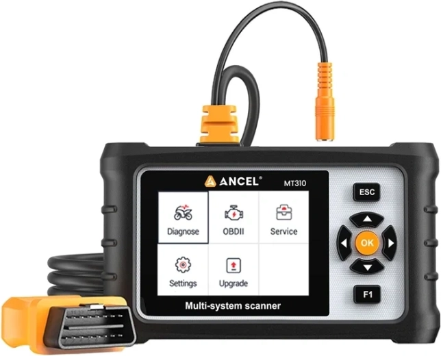 Diagnostisk scanner til motorcykler Ancel MT310