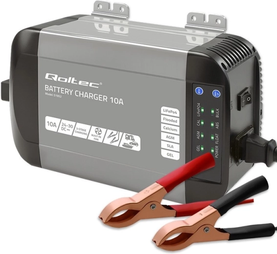 Intelligent oplader Monolith til LiFePO4 AGM GEL SLA batterier 10A 24V