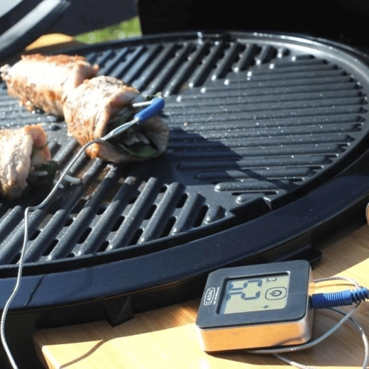 Magnetisk montering for komfort ved grillen