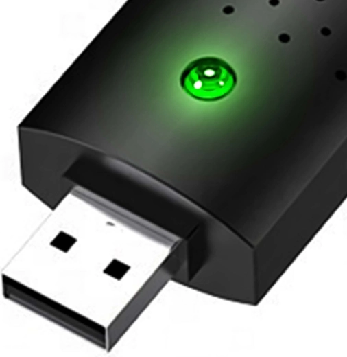 Enkel USB-tilslutning og kompakt design