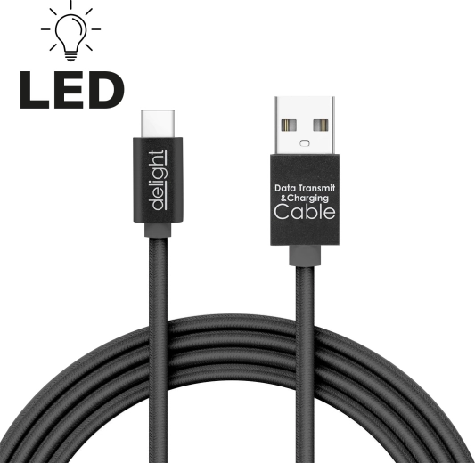 USB-C data- og opladningskabel