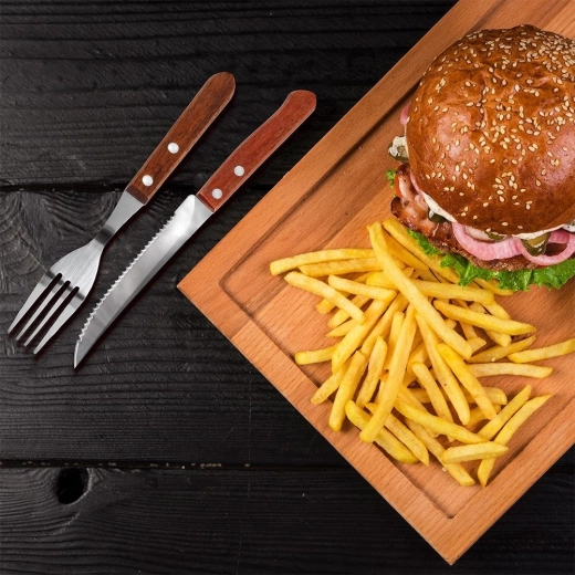 Ideel til steaks, burgere og grill