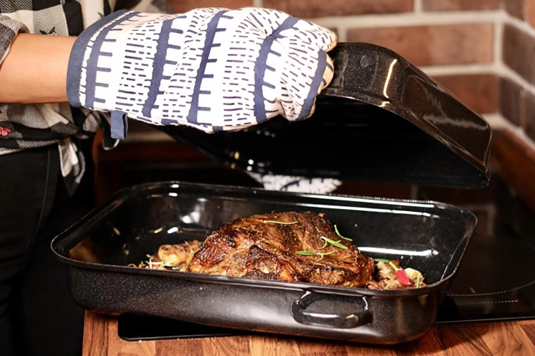 Rillet bund for saftig stegning