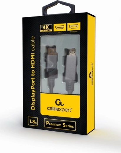 Kabel DisplayPort til HDMI 1,8 m