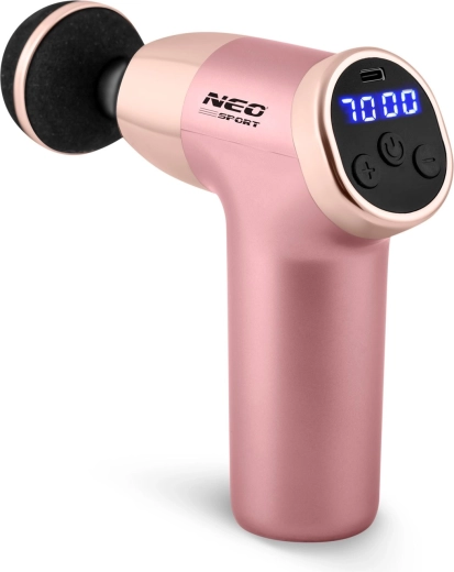 Præcis perkussionsmassage med LCD og flere hastigheder