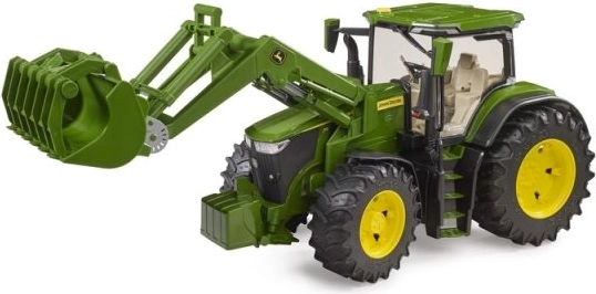 Bruder John Deere 7R 350-traktor med frontlæsser