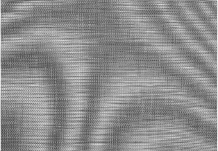 Dækkeserviet i PVC og polyester 45 × 30 cm grå