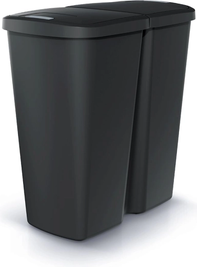 Robust genanvendt plast og kompakt form