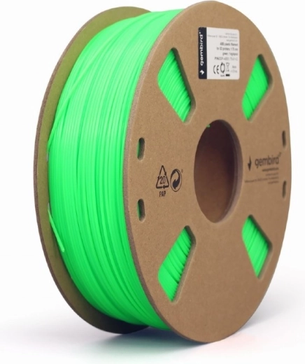 Filament til 3D-printer ABS 1,75 mm grøn 1 kg