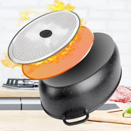 Velegnet til induktion og ovn, nem rengøring