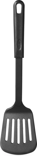 Paletkniv Blackline i PBT-termoplast med huller 32 cm