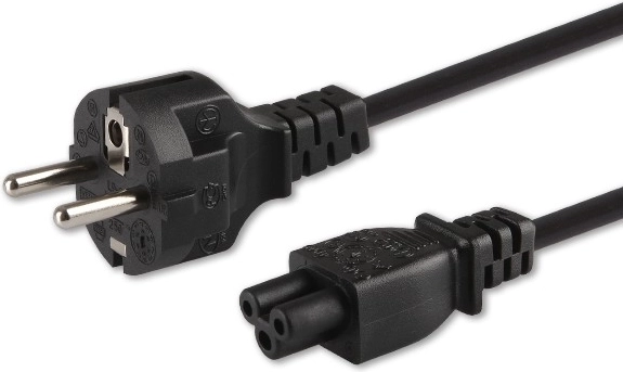 Universal strømkabel med stik 1,2 m