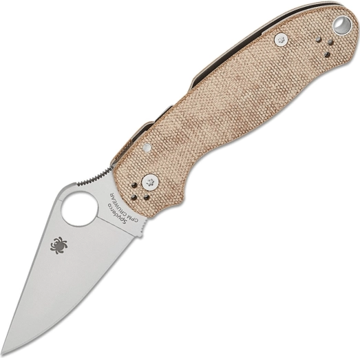 Spyderco Para 3 Brown foldekniv micarta
