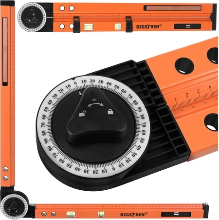 500 mm lineal og passerfunktion i ét