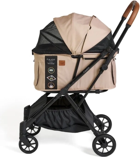 Rumlig og luftig kabine for kæledyrets komfort