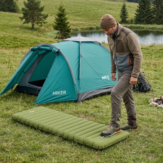 Integreret pumpe til lynhurtig oppumpning