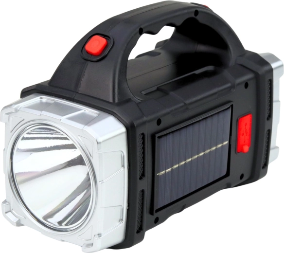 Dobbelt strømkilde til opladning: solpanel + Micro USB