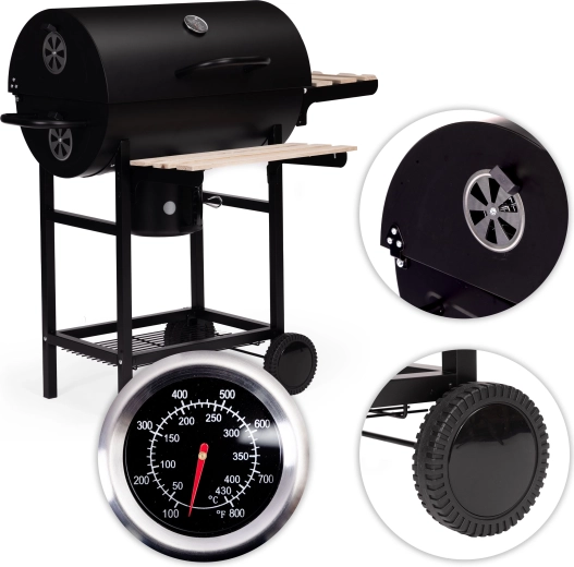 Fuld kontrol over temperaturen under grillning
