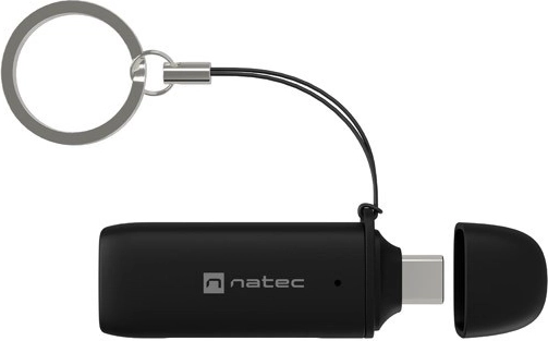 Kortlæser NATEC Scarab C USB‑C SD/microSD (USB 3.2 Gen 1)