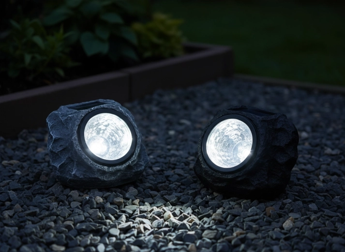 Kraftigt hvidt lys fra 4 LED