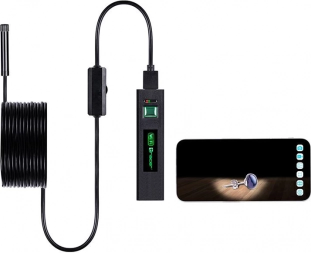 Endoskopisk Kamera Tracer HardWire 5M 7MM LED USB
