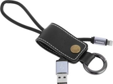 Remax West RC-24i sort kabel micro USB/Lightning 32 cm