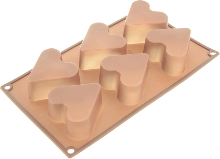 6 hjerter på én bagning