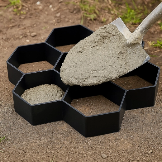 Realistisk udseende som ægte brosten