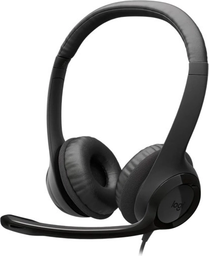 Logitech H390 USB-headset med mikrofon og støjreduktion
