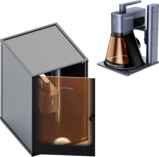 Sikker gravering med Safeguard-beskyttelseskabinet