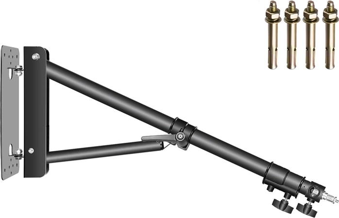 Neewer ST-WM130 trekantet vægmonteret arm 80–130 cm
