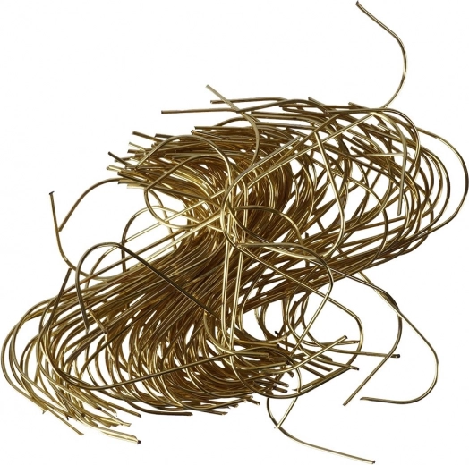 Solidt metal i elegant gylden farve