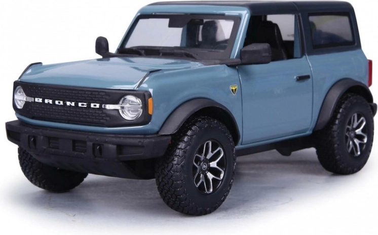 Saml-selv-model Ford Bronco Badlands blå