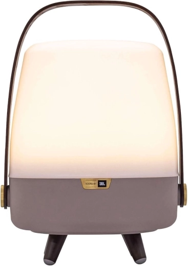 Kooduu Lite-up Play Mini bærbar lampe med JBL-højttaler – Grå