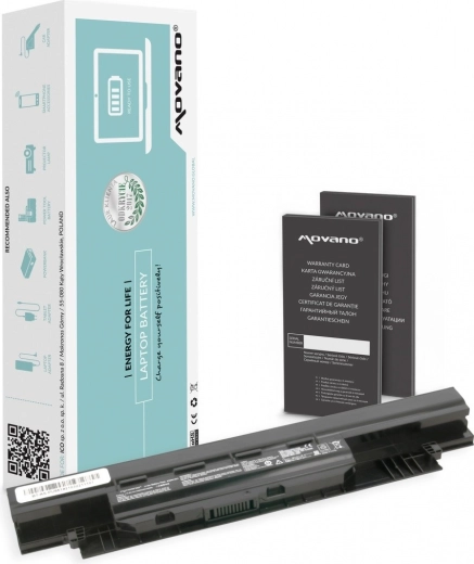 Movano-batteri til bærbar Asus PRO PU451/PU550/PU551 (A32N1331) 4400 mAh 48 Wh