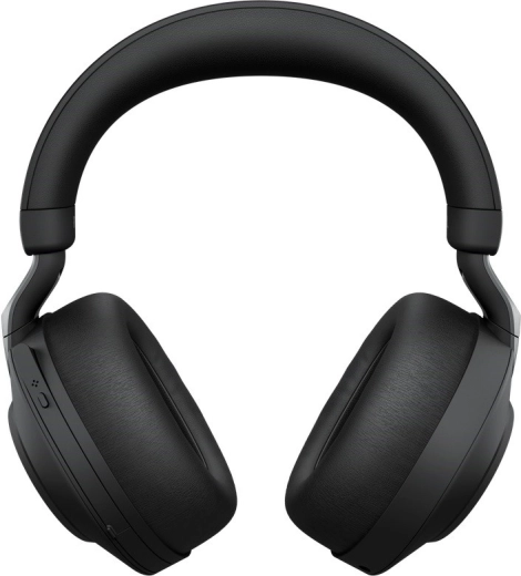 Jabra Evolve2 85 UC trådløse headset med ladestander og USB-adapter Link 380a, sort