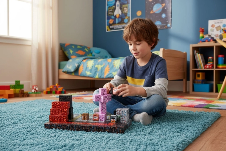 Støtter kreativitet og rumlig forståelse