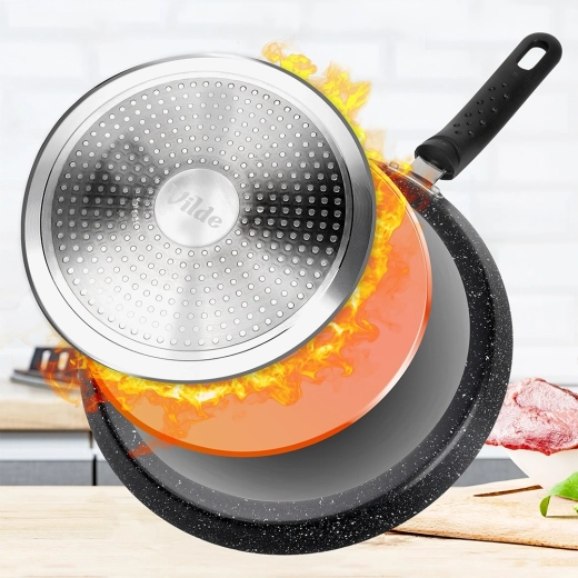 Jævn varme på alle typer komfurer